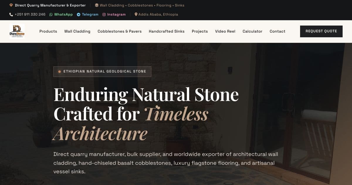 Dura Stone Cladding screenshot