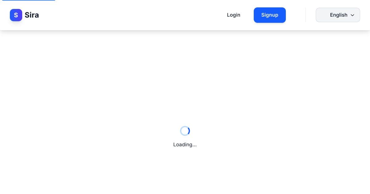 Sira — Freelance Marketplace screenshot