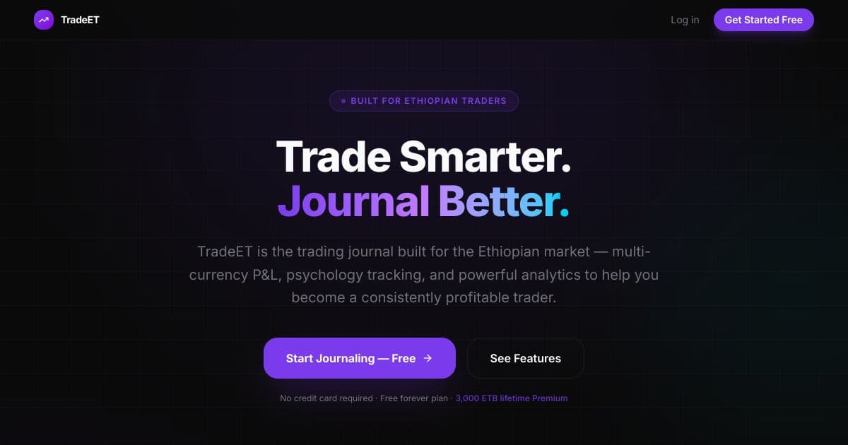 TradeET screenshot